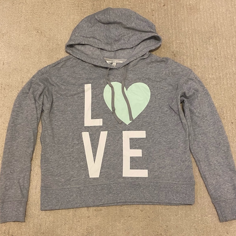 PINK Victorias Secret cropped hoodie